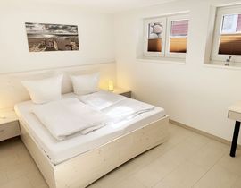 Haus Düne mit Sauna - Doppelhaushälfte Nr. 1 mit Terrasse & Sauna