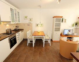 Haus Meeresblick Baabe - A 0.04 Weiße Düne mit Terrasse