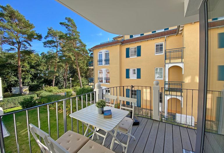 Strandvilla Andrea Whg. 07 Balkonblick Strandvilla Andrea Whg. 07 Balkonblick