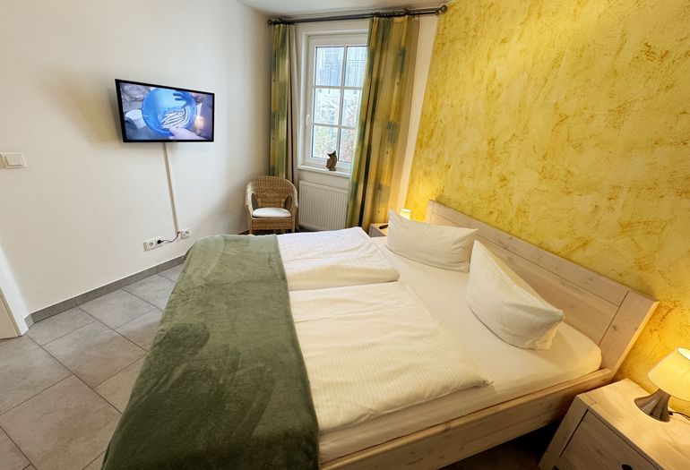 Haus Meeresblick WE A 1.10 Schlafzimmer Haus Meeresblick WE A 1.10 Schlafzimmer