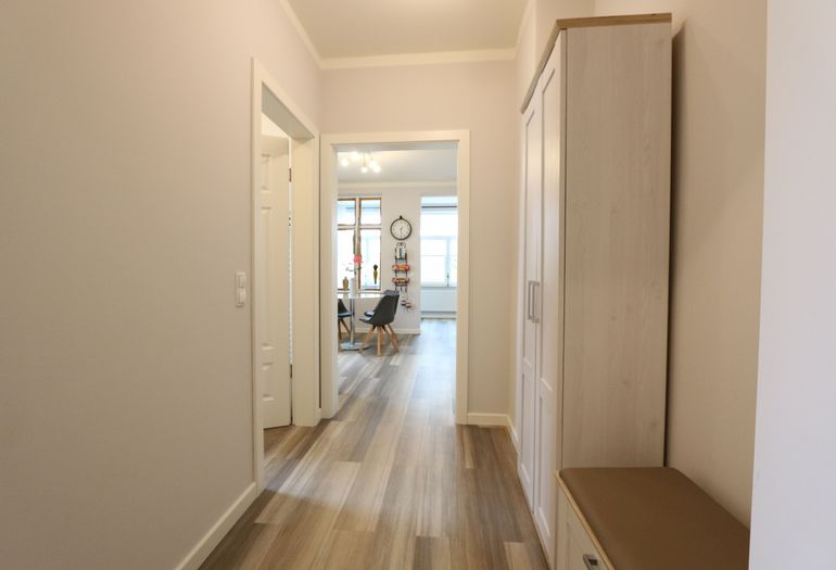 Flur mit Garderobe