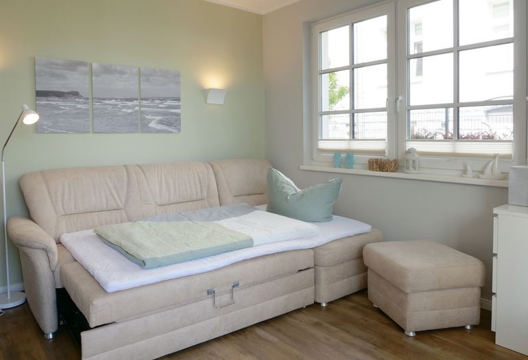 Villa Antje Whg. 05 ausgezogene Schlafcouch