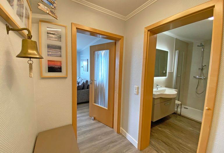 Flur mit Garderobe