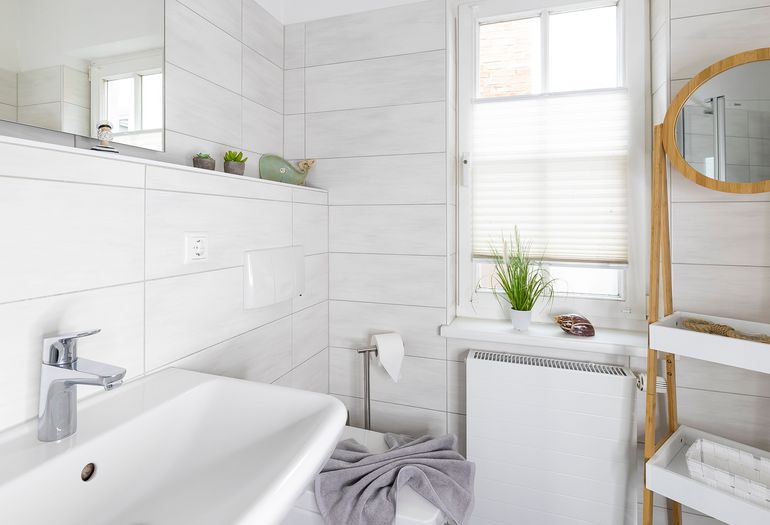 Badezimmer mit WC