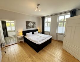 Haus Seestern Whg. 2 Rosengarten mit Terrasse und Sauna