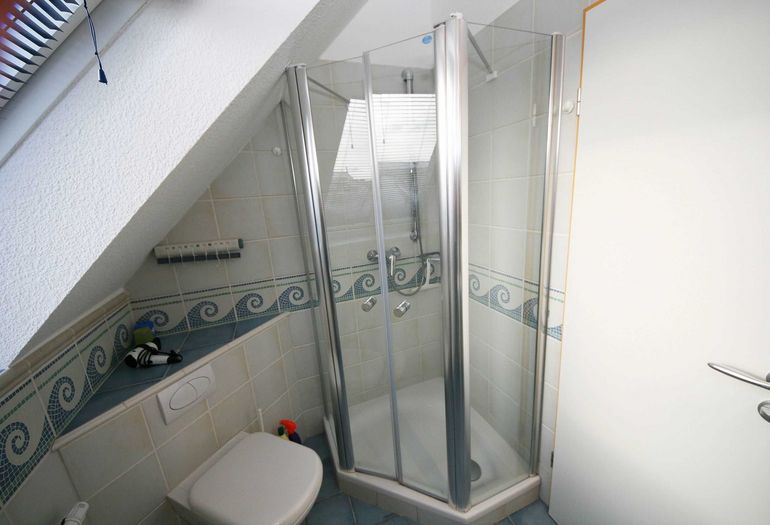 Badezimmer mit WC