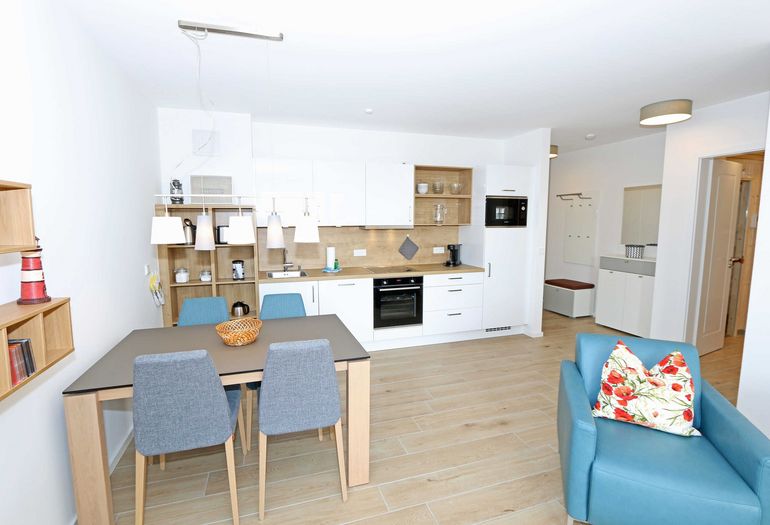 Küche und Essbereich