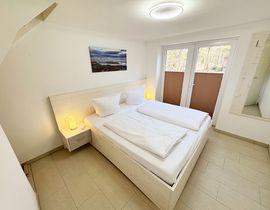 Haus Düne mit Sauna - Doppelhaushälfte Nr. 1 mit Terrasse & Sauna