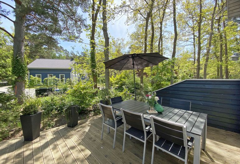 Ferienhaus Fischerwiege mit Terrasse Ferienhaus Fischerwiege mit Terrasse