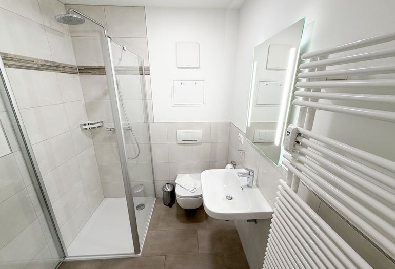 Haus Göhren Whg 523 Deichkieker -Badezimmer Haus Göhren Whg 523 Deichkieker -Badezimmer