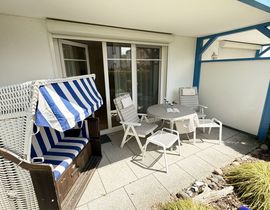 1-Raumappartement Kleine Perle mit Terrasse
