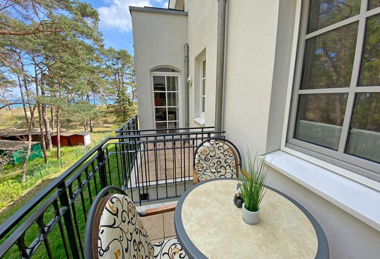 Balkon mit leichtem Meerblick Balkon mit leichtem Meerblick