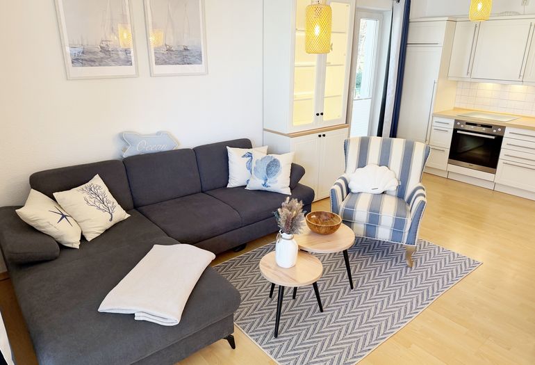 Couch im Wohnbereich