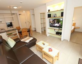 Haus Meeresblick Baabe - A 2.11 Sonnendeck mit Balkon