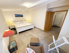 Zollhaus Klein Zicker - Wohnung 01 mit Südterrasse und Meerblick