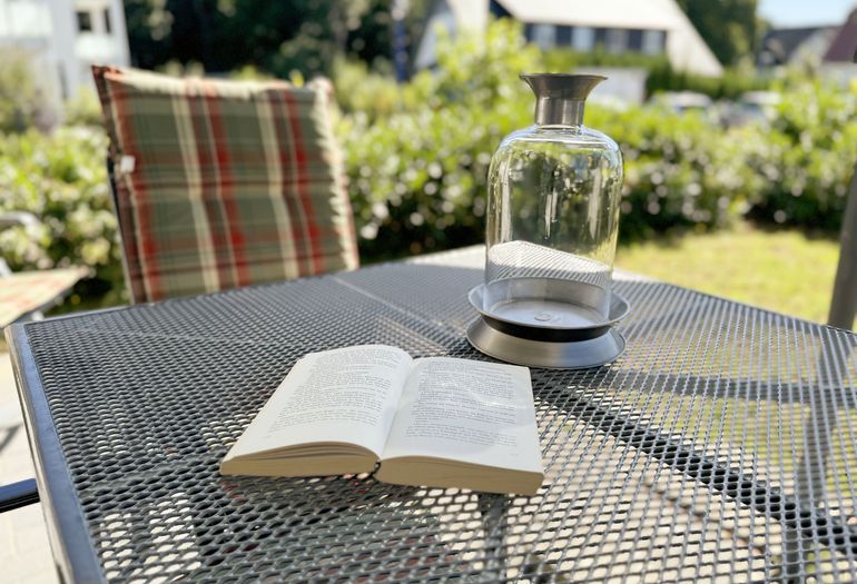 Haus Möwe Wohnung 02 -Terrassenbestuhlung