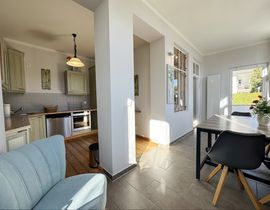 Haus Seestern Whg. 2 Rosengarten mit Terrasse und Sauna