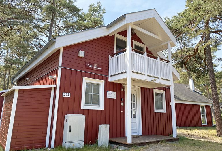 Blick zur Villa Musica