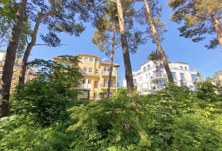 Kurparkresidenz Baabe - Blick vom Kurpark Kurparkresidenz Baabe - Blick vom Kurpark
