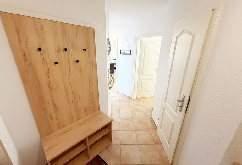 Flur mit Garderobe
