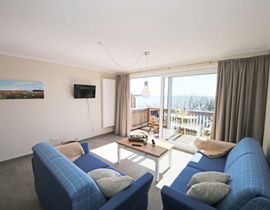 Zollhaus Klein Zicker - Wohnung 05 mit Südbalkon und Meerblick