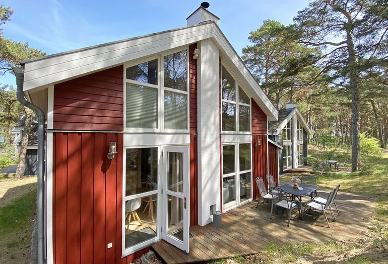 Blick auf die Terrasse