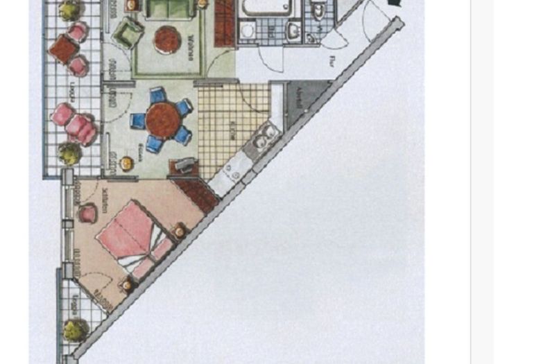 Grundriss der Wohnung