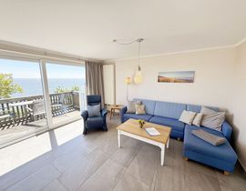 Zollhaus Klein Zicker - Wohnung 04 mit Südbalkon und Meerblick