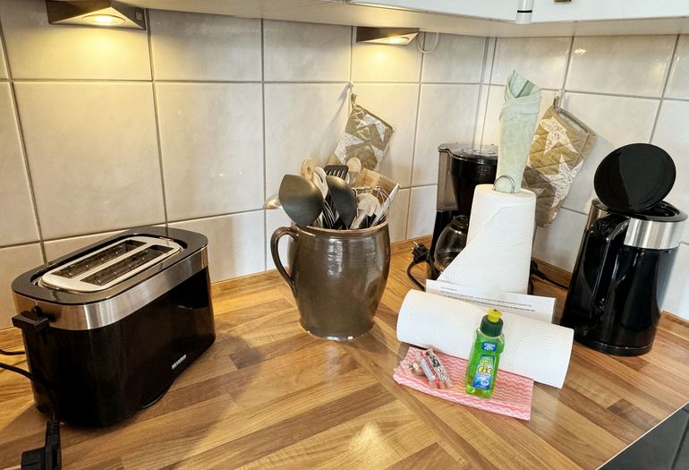 Seepark Sellin Haus Baabe - verschiedene Küchengeräte