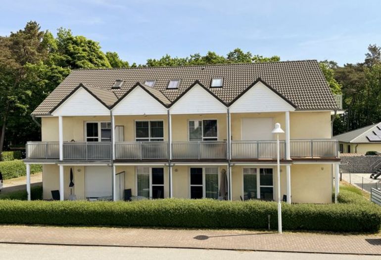 Das Appartementhaus mit den Balkonen und Terrassen Das Appartementhaus mit den Balkonen und Terrassen