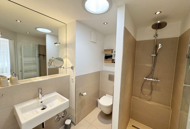 Haus Meeresblick A 4.03 Urlaubsglück -modernes Duschbad Haus Meeresblick A 4.03 Urlaubsglück -modernes Duschbad