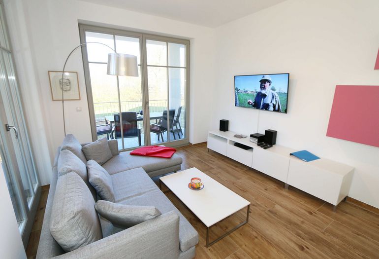 Wohnzimmer mit TV