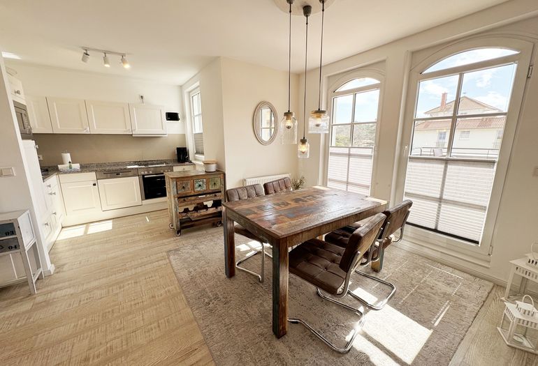 Haus Meeresblick A 2.12 BLU -Essbereich