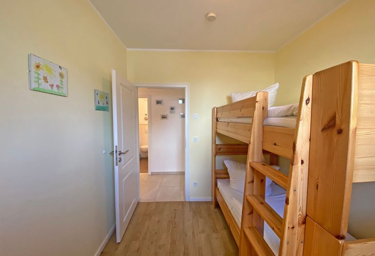 drittes Schlafzimmer mit Doppelstockbett drittes Schlafzimmer mit Doppelstockbett