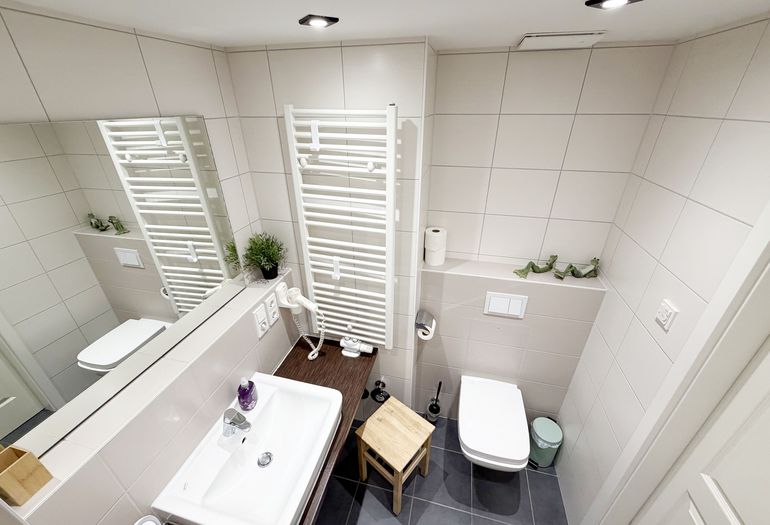 Haus Meeresblick A 0.04 Weiße Düne-Badezimmer Haus Meeresblick A 0.04 Weiße Düne-Badezimmer