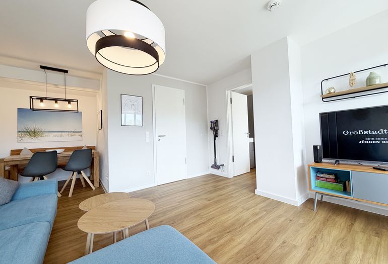 Haus Granitz Whg. 3.3 Heimathafen - Wohnzimmer Haus Granitz Whg. 3.3 Heimathafen - Wohnzimmer