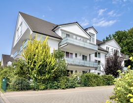 Strandnaher Urlaub an der Ostsee: Ferienwohnung Helene mit zwei Balkonen
