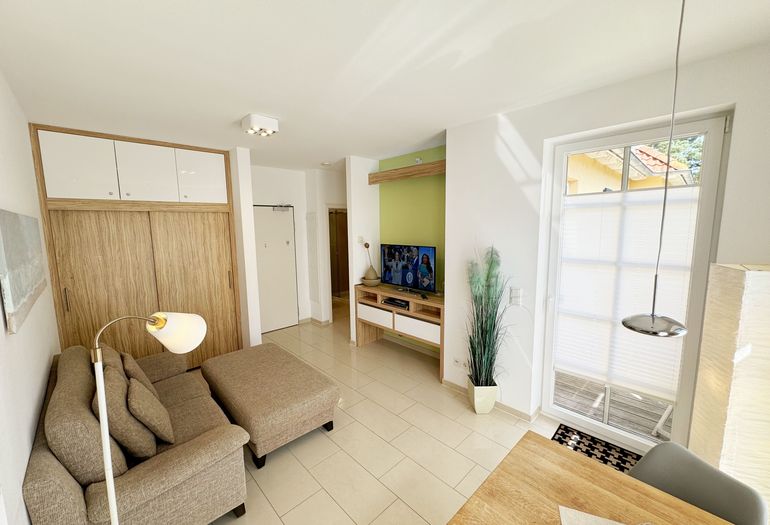 Kurparkresidenz Baabe WE 13 - Wohnzimmer