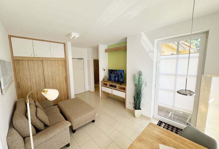 Kurparkresidenz Baabe WE 13 - Wohnzimmer Kurparkresidenz Baabe WE 13 - Wohnzimmer