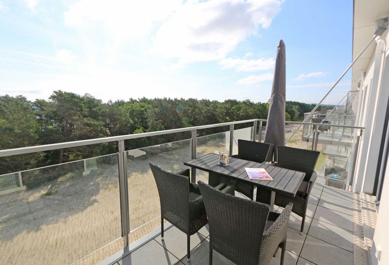 Balkon mit schönem Blick