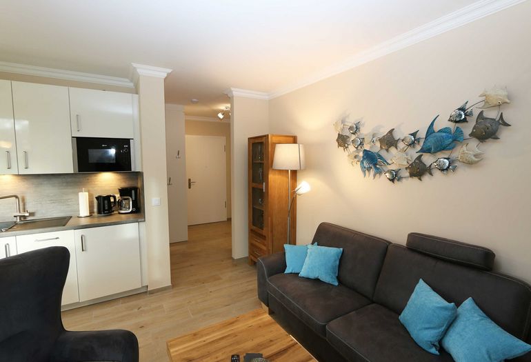 Wohnzimmer mit Couch