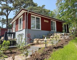 Haus Düne mit Sauna - Doppelhaushälfte Nr. 1 mit Terrasse & Sauna