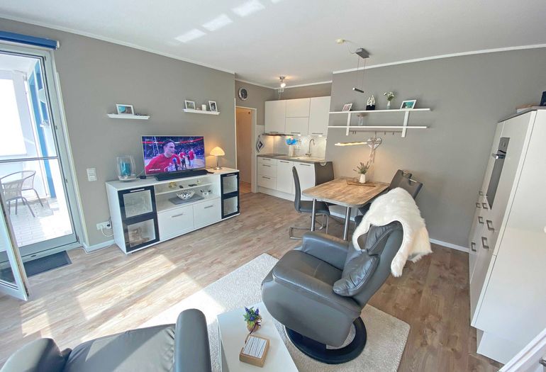 Wohnzimmer mit TV
