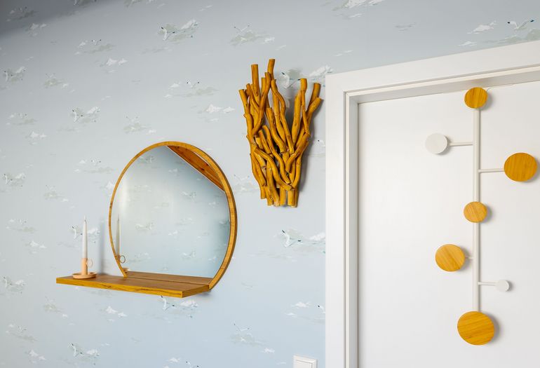 Wandgestaltung im Schlafzimmer