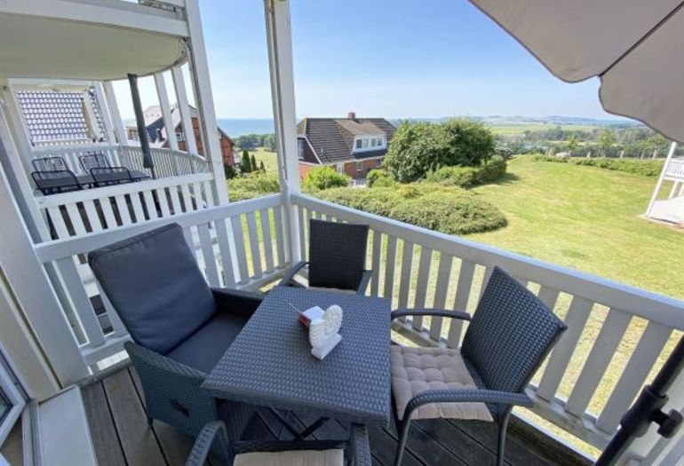 Whg. 06 RB mit Balkon & Meerblick - 1. Etage Whg. 06 RB mit Balkon & Meerblick - 1. Etage