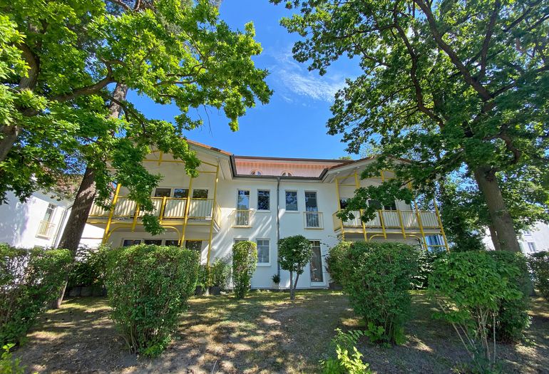 Blick zur Villa Störtebeker Blick zur Villa Störtebeker