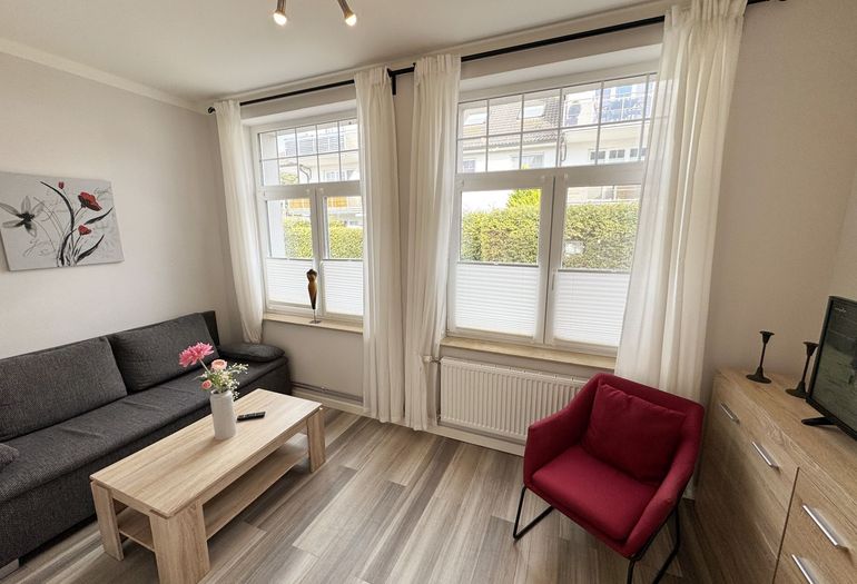 gemütlicher Wohnbereich mit Couch