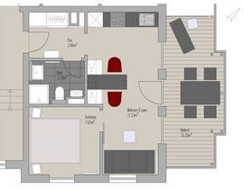 Villa Buskam Whg. 31 mit Nordostbalkon