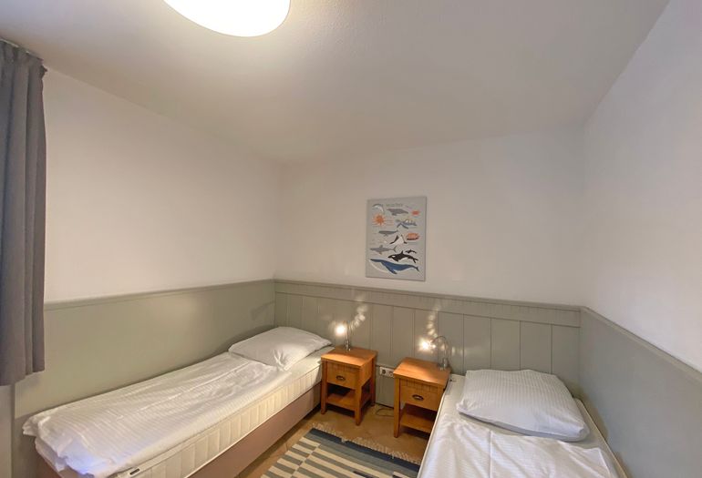 2. Schlafzimmer mit Einzelbetten 2. Schlafzimmer mit Einzelbetten
