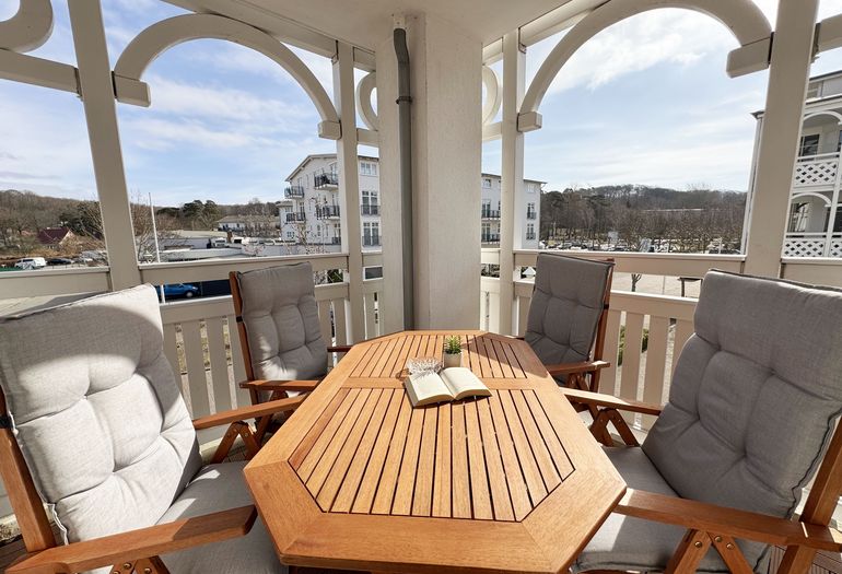 Balkon der Ferienwohnung 463 Balkon der Ferienwohnung 463